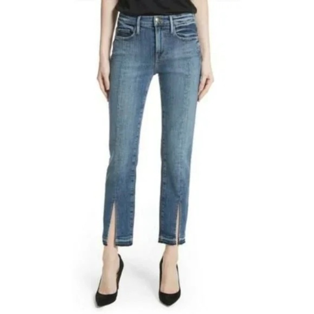 Frame Denim Le Nouveau Split Hem Jeans 28